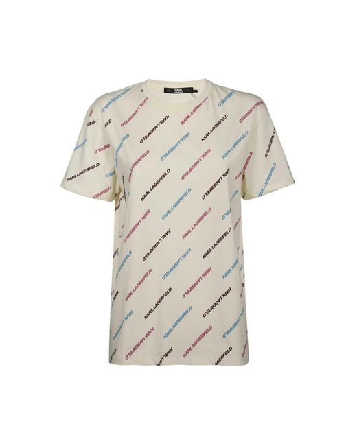Karl Lagerfeld Natural T-Shirts