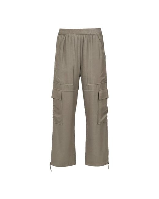 8pm Gray Straight Trousers