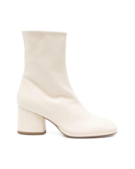 Aeyde Natural Heeled Boots