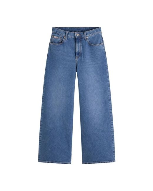Calvin Klein Blue Wide Jeans