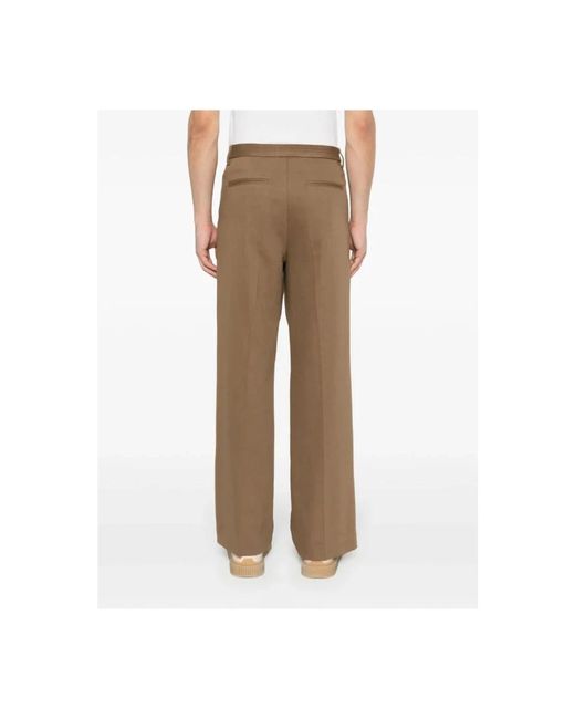 Our Legacy Brown Straight Trousers for men