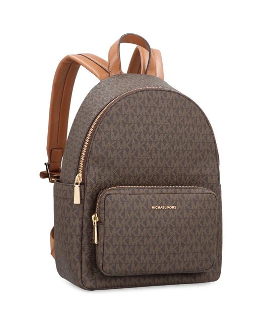 Michael Kors Brown Backpacks