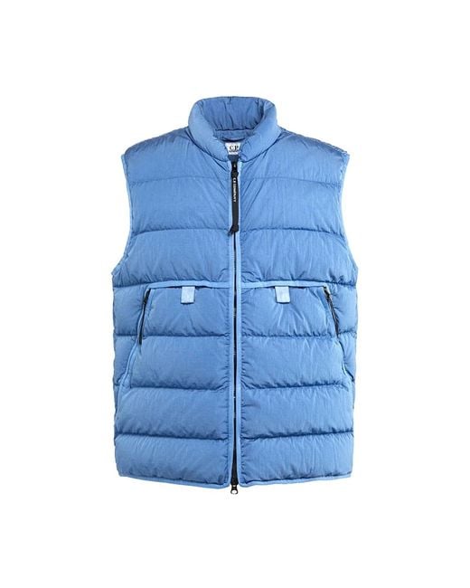 C P Company Blue Waistcoats for men