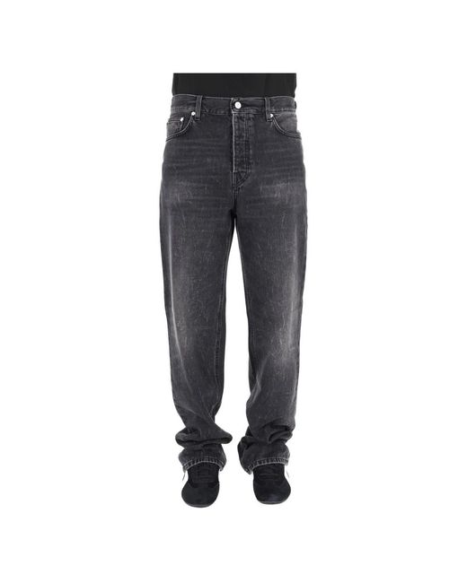 Haikure Gray Loose-Fit Jeans for men
