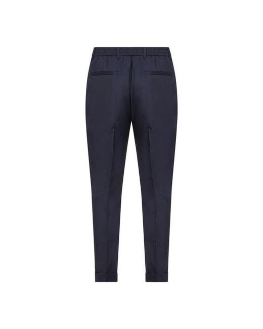 D4.0 Blue Slim-Fit Trousers for men
