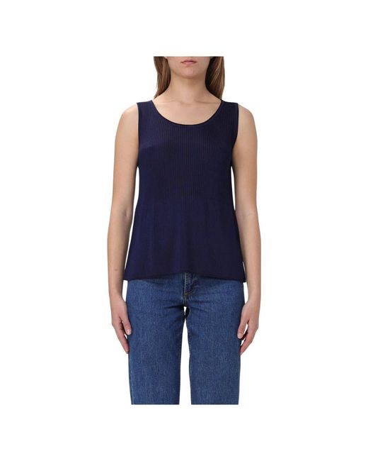 A.P.C. Tops ,Blauw ,Top Calista in het Blue