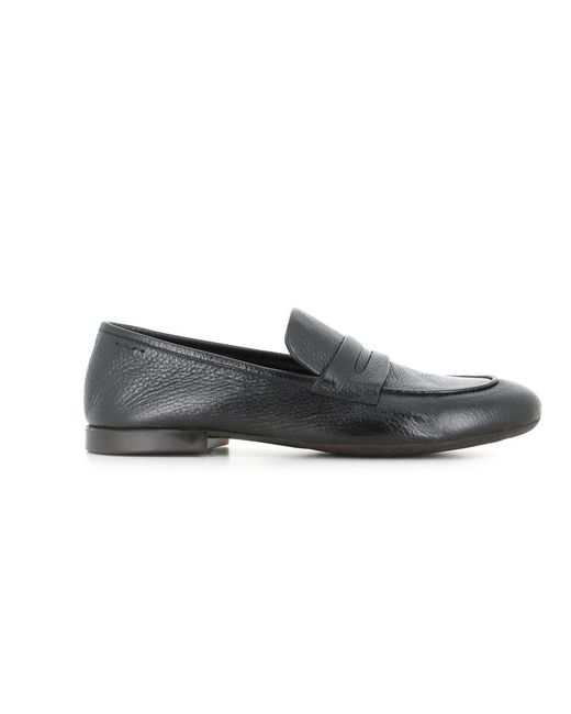 Alexander Hotto Men's Black Loafers