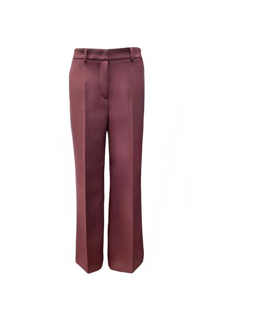 Seductive Elegante Klassieke Broek in het Red