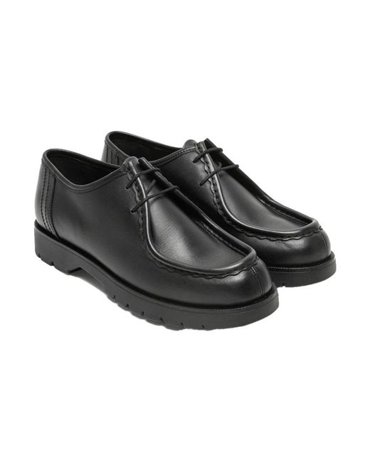 Kleman Black Laced Shoes for men