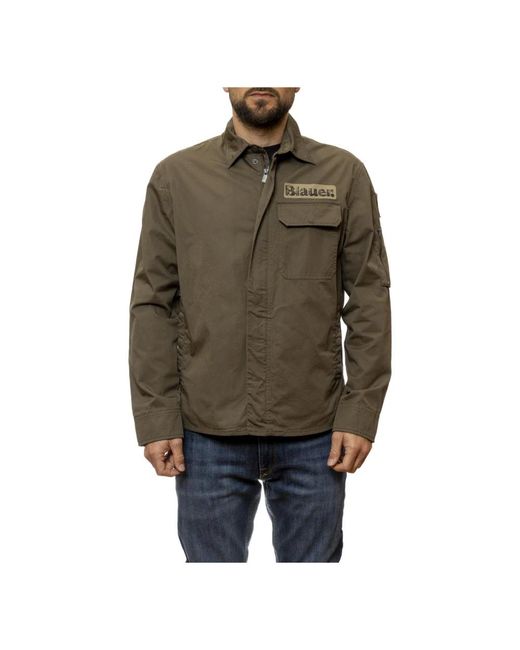 Blauer Light Jackets in Brown für Herren
