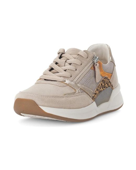 Gabor Gray Rolling Sneaker