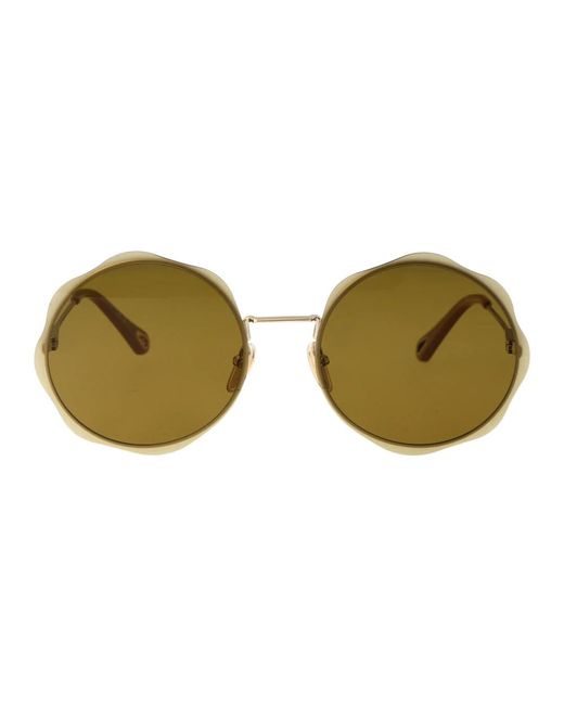 Chloé Yellow Sunglasses