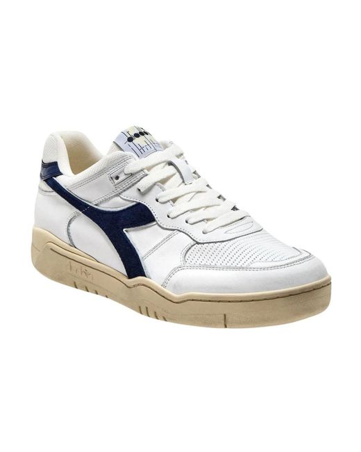 Diadora Blue Sneakers for men