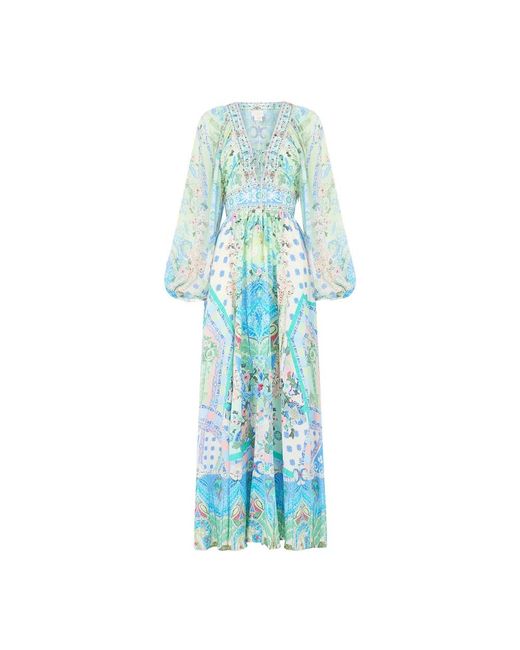 Camilla Blue Maxi Dresses