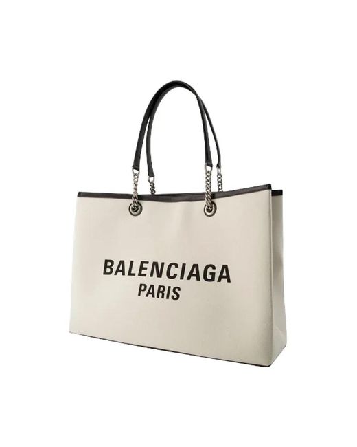Balenciaga Natural Tote Bags