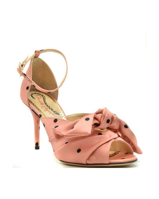 Charlotte Olympia Pink High Heel Sandals