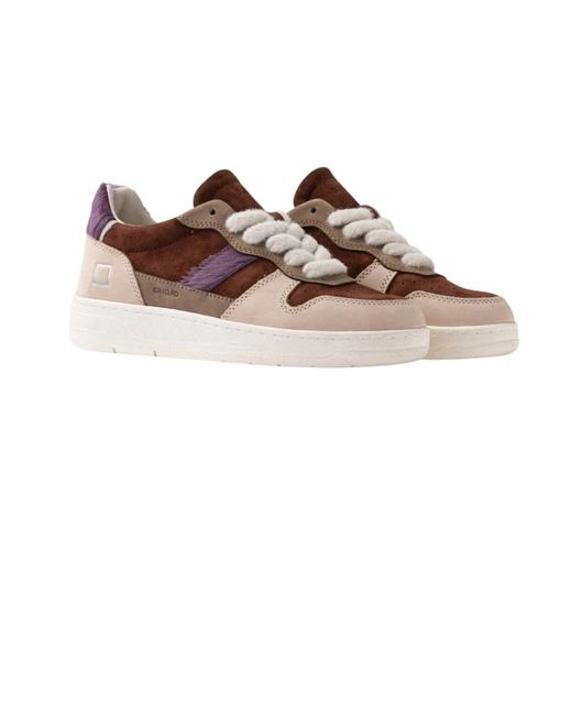 Date Brown Sneakers