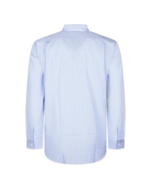 Comme des Garçons Blue Casual Shirts for men