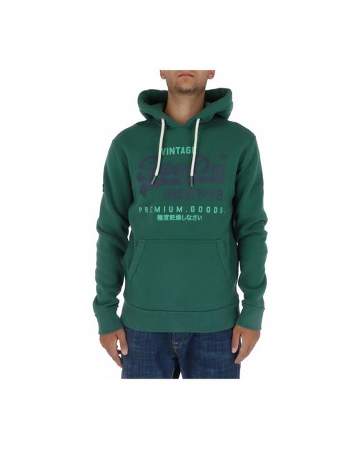 Superdry Green Hoodies for men