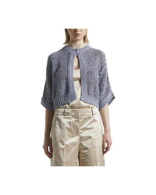 Cardigans di Peserico in Blue