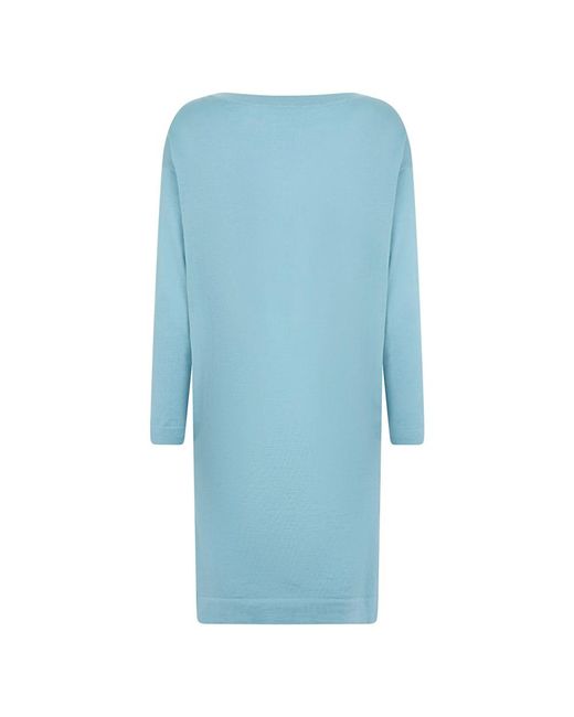 Malo Blue V-Neck Knitwear