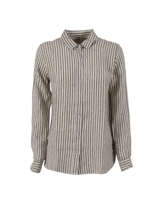 Barbour Camicia Marine in het Gray