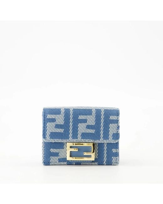 Fendi Blue Wallets & Cardholders