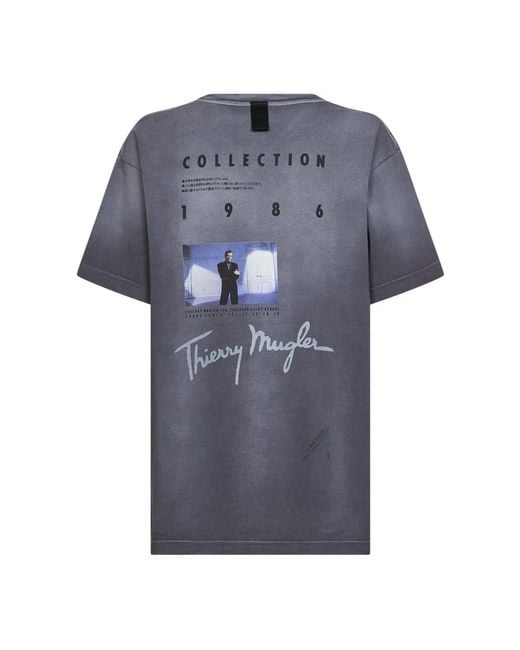 Mugler Gray T-Shirts