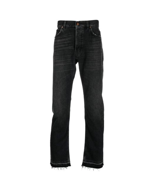 Haikure Black Straight Jeans for men