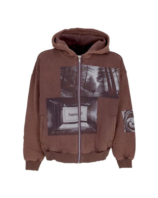 Zip-Throughs Acupuncture pour homme en coloris Purple
