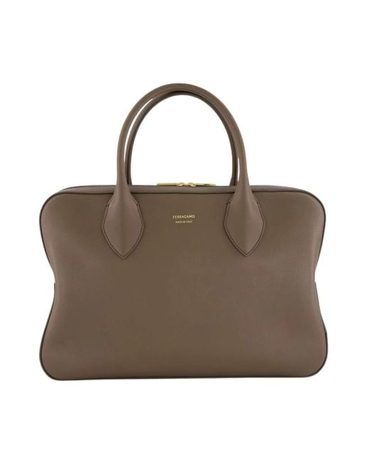 Ferragamo Handbags in het Brown