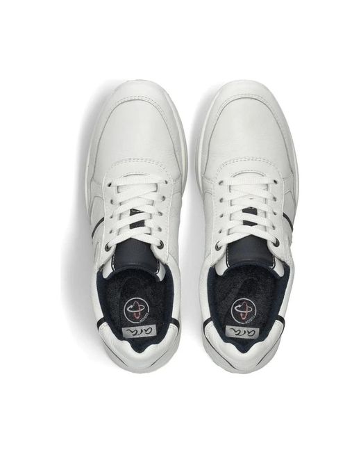 Ara Weiße freizeit-sneakers für männer in Gray für Herren