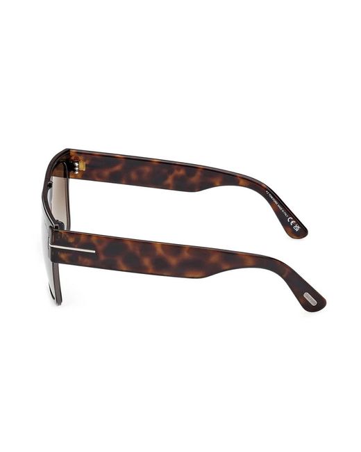 Accessories > sunglasses Tom Ford en coloris Metallic