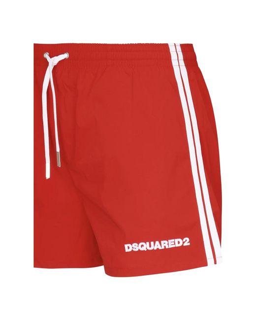 DSquared² Red Beachwear for men