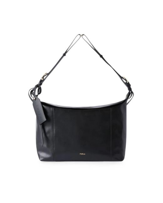 Furla Black Shoulder Bags