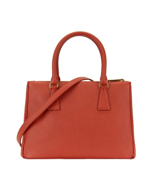 Prada Red Handbags