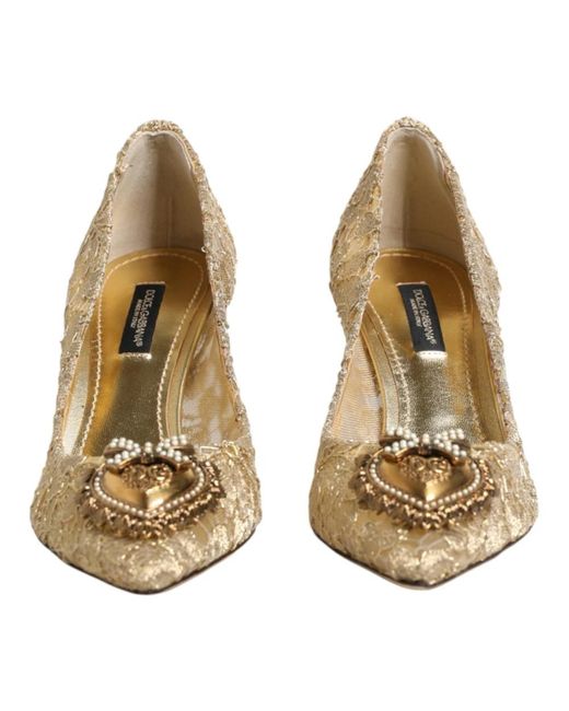 Dolce & Gabbana White Pumps