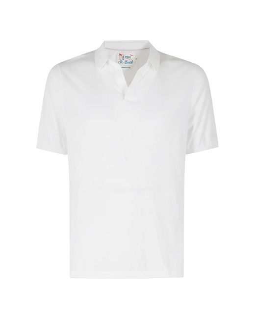 Mc2 Saint Barth White Polo Shirts for men