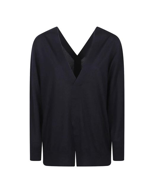 Sa Su Phi V-Neck Truien in het Blue