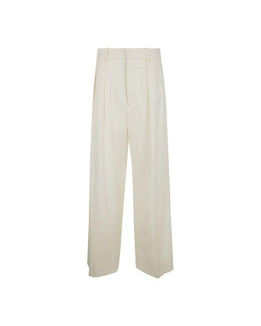 Wardrobe NYC White Off low rise hose