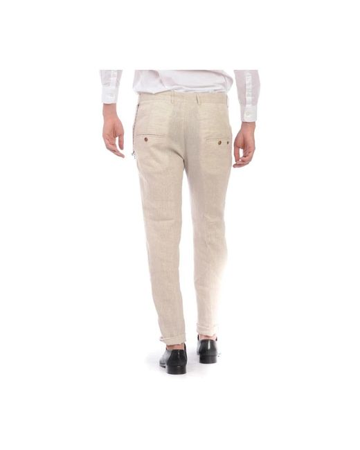Daniele Alessandrini Natural Suit Trousers for men