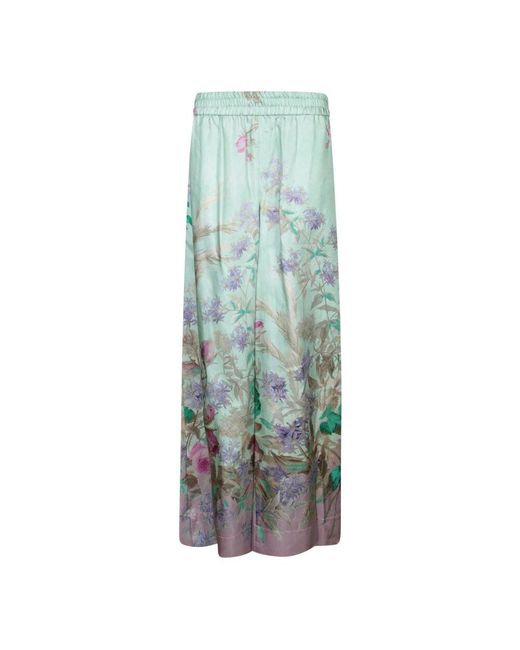 LaDoubleJ Green Blaue Hose Für Frauen