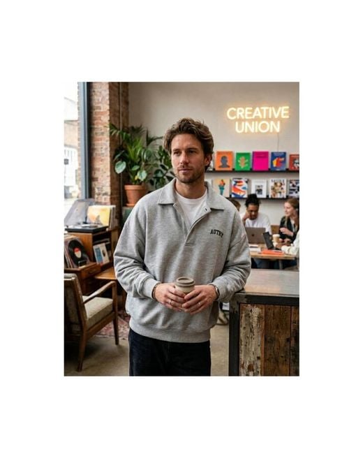 Autry Gray Sweatshirts for men