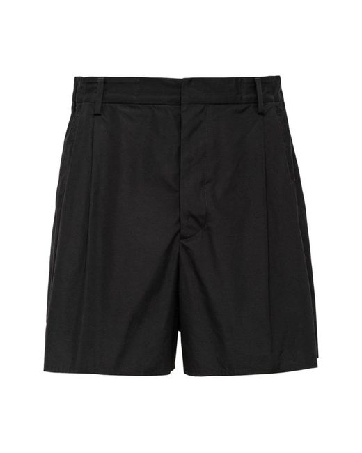 Prada Black Casual Shorts for men