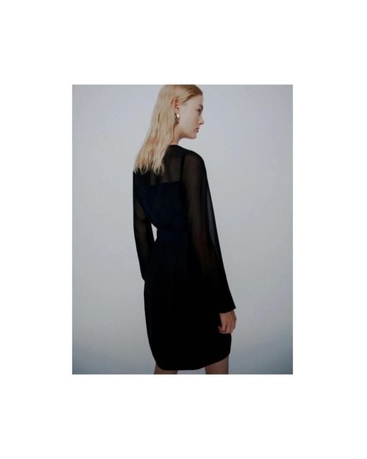 Marella Black Short Dresses