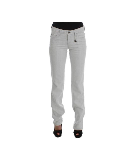 CoSTUME NATIONAL Gray Straight Jeans
