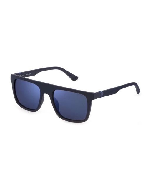 Police Underground-stil sonnenbrille in Blue für Herren