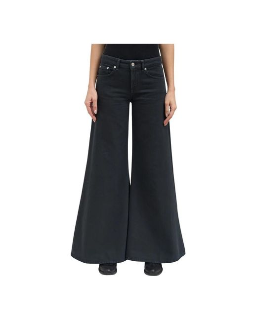Dondup Blue Wide Jeans