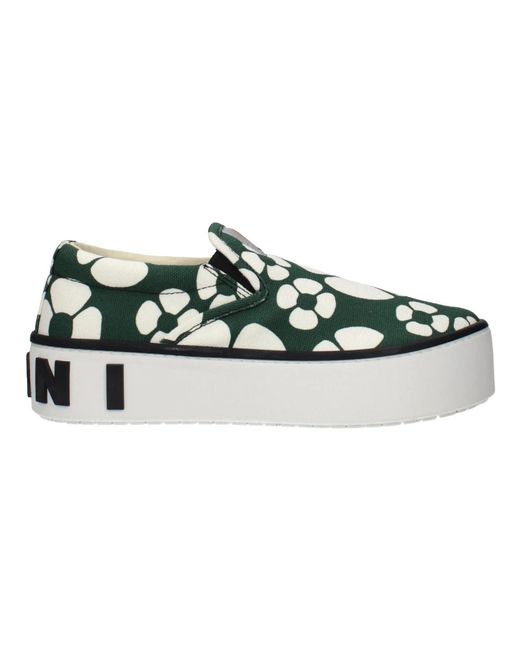 Marni Green Loafers