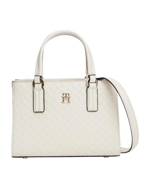 Tommy Hilfiger White Handbags